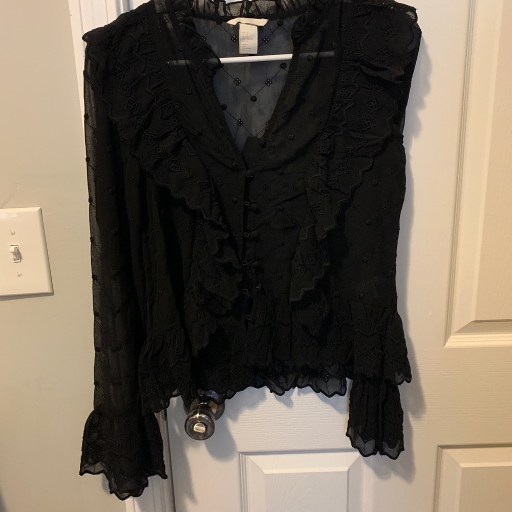 Black H&M blouse